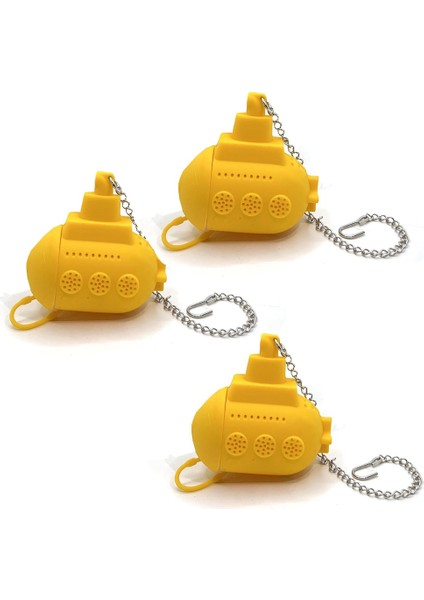 Denizaltı Şekil Çay Süzgeç Silikon Çay Poşeti Filtre Çay Filtresi Gıda Sınıfı Silikon Baharat Difüzör (Yurt Dışından)