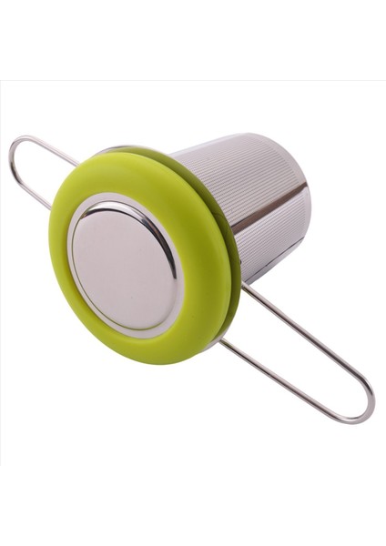 Çay Infuser Paslanmaz Çelik Çay Süzgeç Katlama Tapı Çay Filtresi Ekstra Ince Mesh Süzgeci Bira Sepeti (Yeşil) (Yurt Dışından) fiyatları
