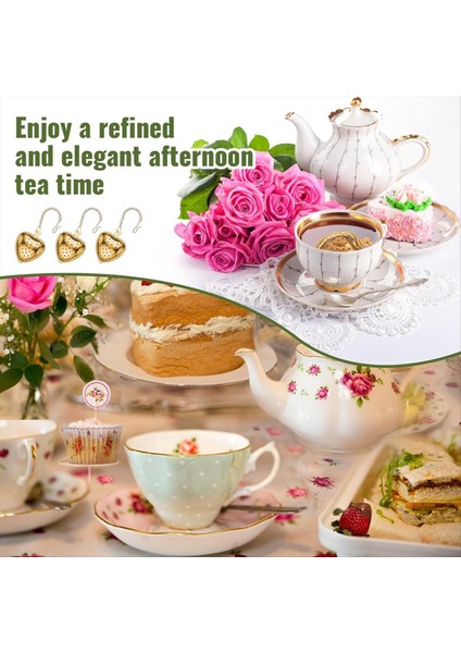 30 Pcs Çay Süzgeç Paslanmaz Çelik Çay Aralığı Difüzör Kalp Şekli Uzatılmış Zincir Kancalı Çay Filtreleri (Yurt Dışından) fırsatları