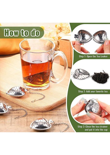 50PCS Çay Süzgeç Paslanmaz Çelik Çay Top Infuser Gevşek Genişletilmiş Zincir Kanca Baharat Fincan Şişe Parti Iyilik (Yurt Dışından) fiyatları