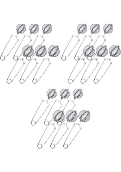 18PCS Çay Infuser Gevşek Yaprak Çay Çay Çay Süzgeç Kaşık Paslanmaz Çelik Çay Filtresi Saplamalı (Yurt Dışından) fiyatları