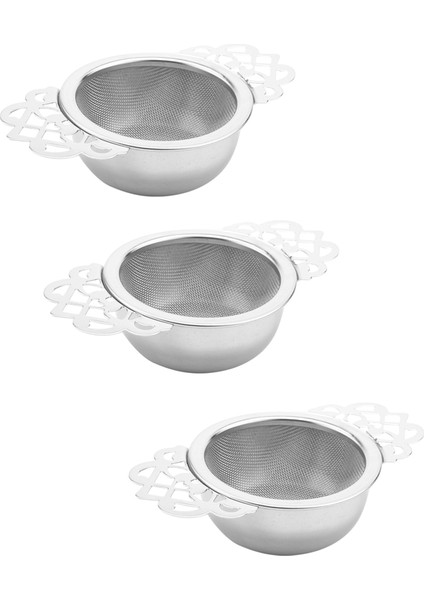 Damla Kaseleri (6 Paket) Zarif Paslanmaz Çelik Gevşek Yaprak Çay Süzgeçleri ile Çay Süzgeçleri (Yurt Dışından)