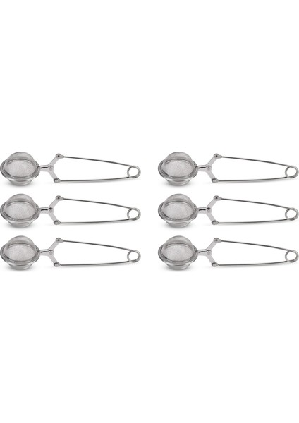 Çay Süzgeç 6 Paket Premium Paslanmaz Çelik Çay Süzgeci Gevşek Yaprak Çayı Ince Örgü Çay Topları Filtre (Yurt Dışından)