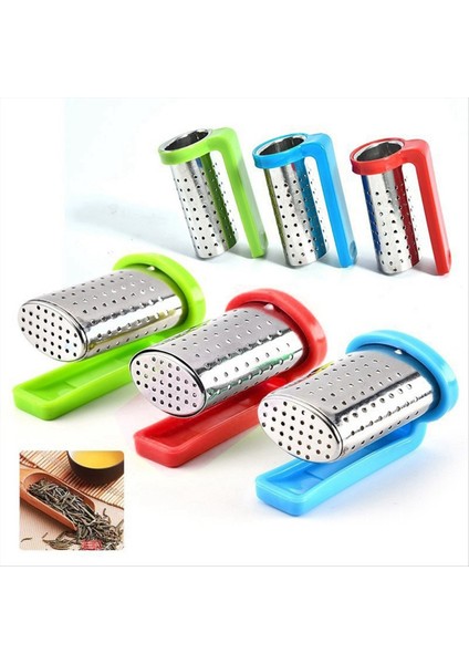 Çay Infüzör Süzgeçleri Elek Paslanmaz Çelik Infusers Çay Yerheği Çay Yaprağı Filtre Difüzör Infüzör Mavi (Yurt Dışından) fiyatları