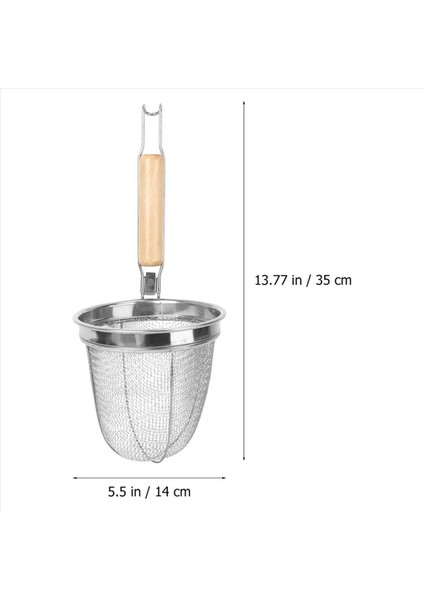 3x Noodle Süzgeç Paslanmaz Çelik Noodle Sepet Çok Fonksiyon Porsiyon Sepet Mutfak Süzgeç Düzeni Mutfak Maddesi (Yurt Dışından) modelleri