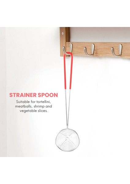 8 Adet Paslanmaz Çelik Örümcek Süzgeç Kaşık Küçük Tel Skimmer Kevgir Tencere Tortellini ve Köfte Için (Yurt Dışından) modelleri
