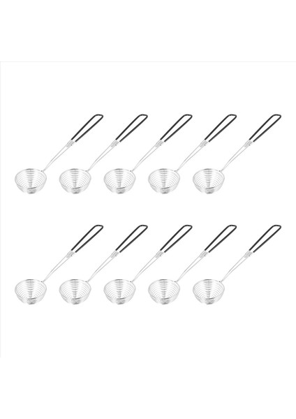 30 Adet Sıcak Pot Sayacı Kepçe Paslanmaz Çelik Sıcak Pot Süzgeç Kaşıkları Örgü Skimmer Kaşık Kepçesi Saplı (Yurt Dışından) modelleri