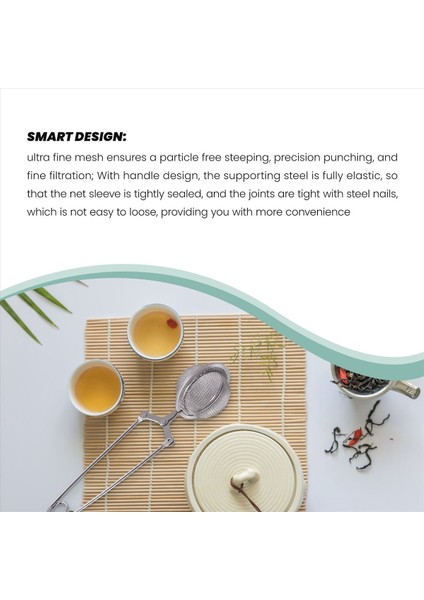 6pcs Çay Infüzör Gevşek Yaprak Çay Çay Çay Süzgeç Kaşık Paslanmaz Çelik Çay Filtresi Saplamalı Sap (Yurt Dışından) fiyatları