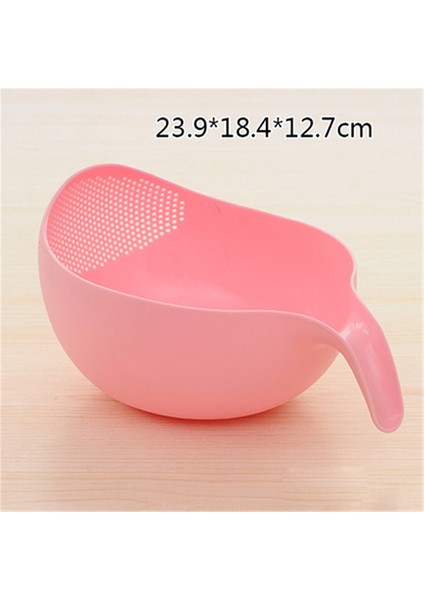 2 Pcs Dayanıklı Pirinç Yıkama Filtre Süzgeç Mutfak Aleti Fasulye Peas Sepet Sepet Temizleme Gadget Filtreleme Yeşil ve Pembe (Yurt Dışından) modelleri
