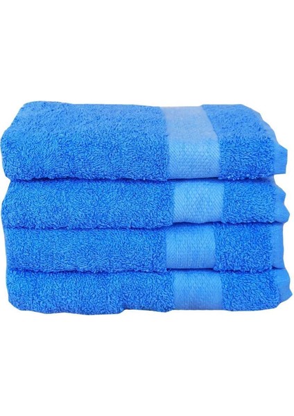 4 Lü El Yüz &AMP;#37;100 Pamuklu Havlu Seti Dry Mavi fiyatları