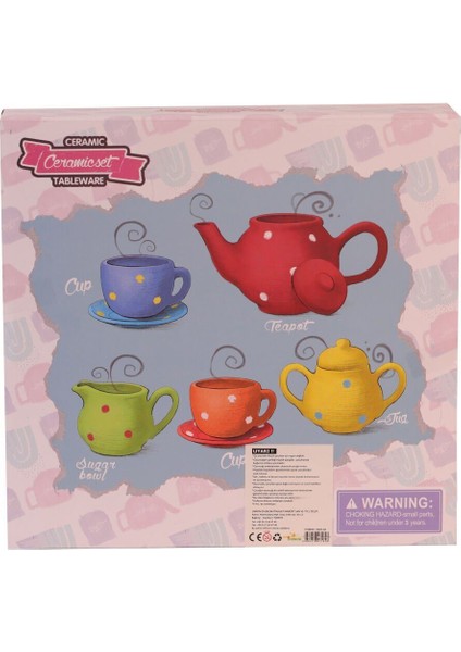 2020-3A Metal Çay Seti