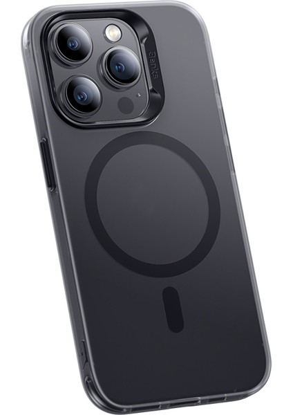 iPhone 16 Pro Max Uyumlu Kılıf M-Safe Şarj Özellikli Yeni Seri Benks Lucid Armor Kapak Siyah modelleri