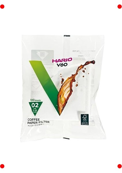 Dripper Kahve Filtresi - 02 Boyut 100 Adet