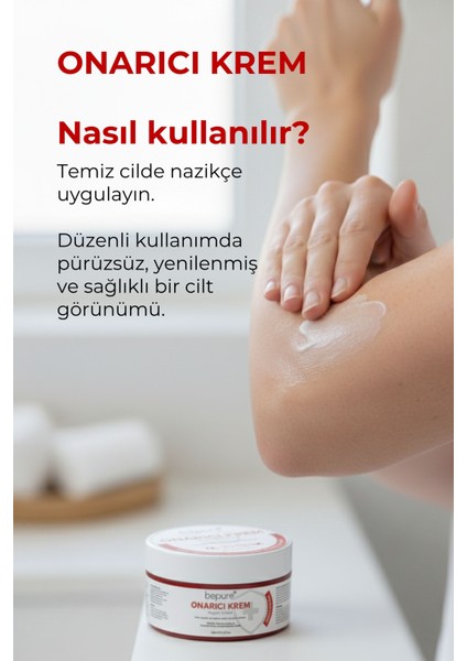 Hasar Görmüş Cilt Bariyer Onarıcı, Seramid, Madecassoside Destekli, Yoğun Onarıcı Krem 100 ml modelleri
