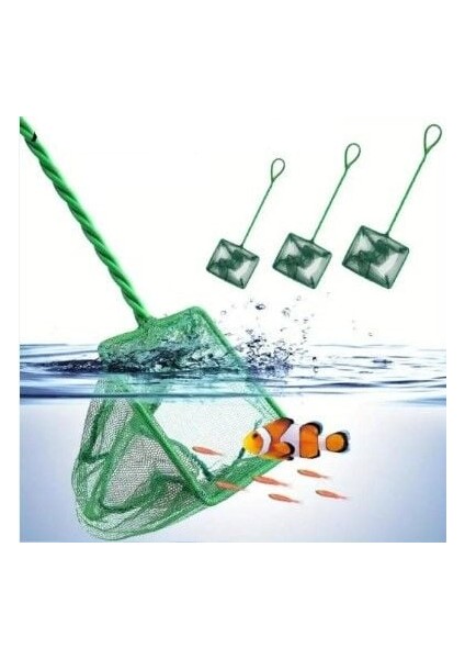 Akvaryum Balık Yakalama Kepçesi 5 Inç 13 cm