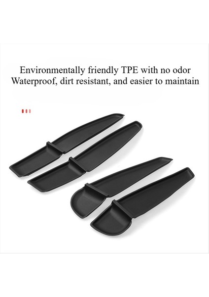 Kapı Yan Cep Saklama Kutusu+Tesla Için Su Kupası Tutucu Mat Model Y Juniper 2025 Iç Aksesuarlar (Yurt Dışından) modelleri