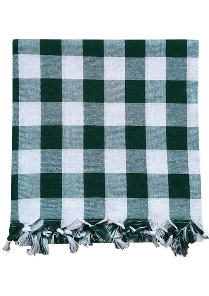 150X150 cm Kareli Yer Sofra Bezi Piknik Masa Örtüsü Saçaklı fırsatları