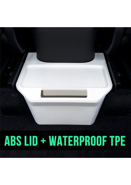 Tesla Model Y 2020-2023 Arka Merkez Konsol Organizatörü Koltuk Ikinci Sıra Doku Tutucu/depolama Bin/çöp Kutusu (Yurt Dışından) fırsatları