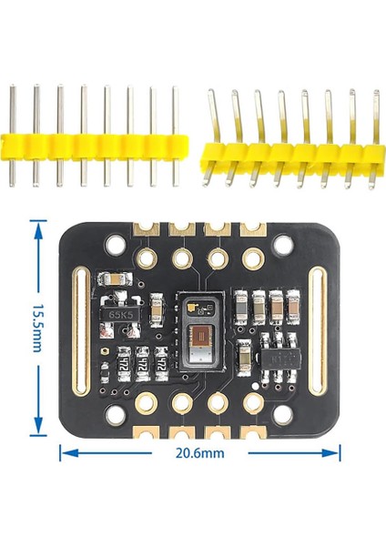 MAX30102 Nabız Kalp Atış Hızı Sensörü Biyosensör I2C Kandaki Oksijen Konsantrasyonu Ölçümü Oksimetr