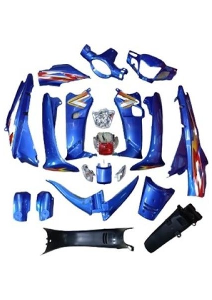 Yuki Gusto Kaporta Seti Ithal(Far Stop Dahil) Mavi