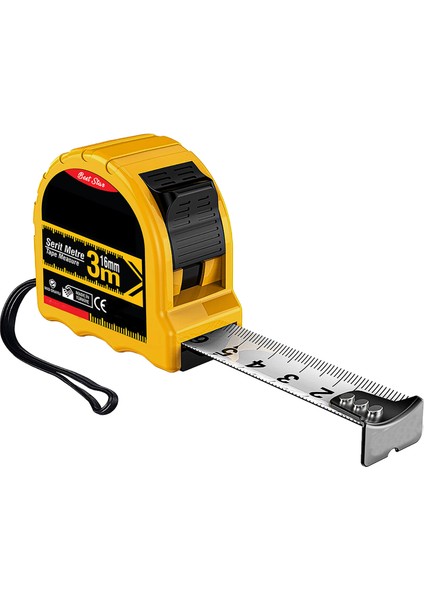 Profesyonel Şerit Metre 3 x 16 mm