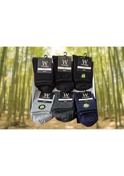 Bambu Erkek Mevsimlik Soket Çorap 40-44 Asorti 12'li Kutu (5 Siyah, 3 Lacivert, 2 Füme, 2 Kahve) fırsatları