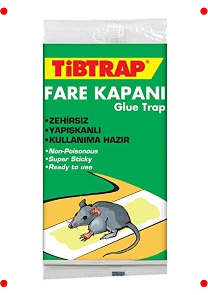 Zehirsiz ve Güçlü Fare Kapanı Yapışkanı