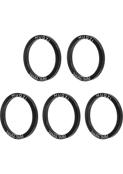 5 Conta Yıkayıcı Alüminyum Alaşımlı Bb Spacer Yol 24MM T3MM (Yurt Dışından)