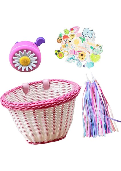 Çocuk Dekorasyon Sepeti Ön Sepeti Kız Scooter (Yurt Dışından) fiyatları