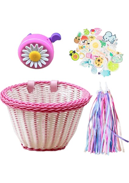 Çocuk Dekorasyon Sepeti Ön Sepeti Kız Scooter (Yurt Dışından) fırsatları