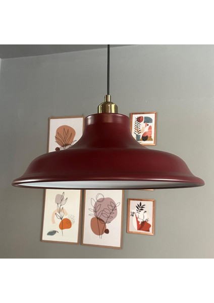 Bergo Vişne Çürüğü Yarım Lale Başlık Avize Salon Oturma Odası Yatak Odası Sarkıt Modeli modelleri