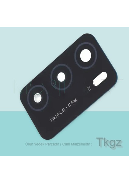 Oppo A16 Arka Kamera Camı Lens