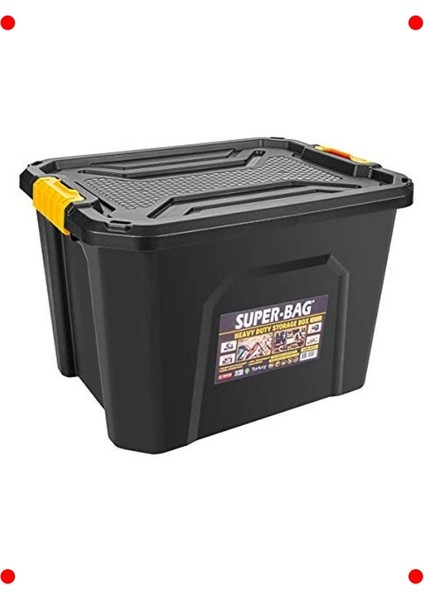 42 Litre Çok Amaçlı Dayanıklı Saklama Kutusu