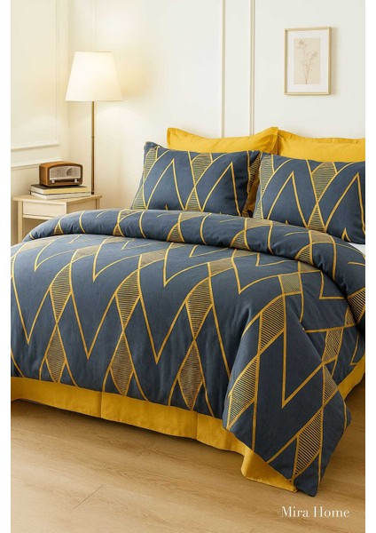 Çift Kişilik Pamuklu Nevresim Takımı Royal Baklava Desen fiyatları