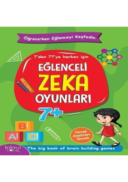 Eğlenceli Zeka Oyunları - Yeşil - Öğrenirken Eğlenceyi Keşfedin