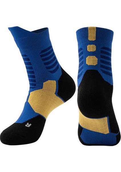 Yetişkin Basketbol Çorapları, Kalınlaştırılmış, Nefes Alabilen, Kaymayan, Spor Çorapları, Baldır Ortası Çorapları (Yurt Dışından)