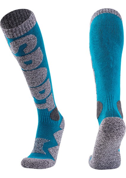 Kayak Çorapları Snowboard Için Sıcak Diz Çorapları Açık Hava Sporları Uzun Yürüyüş Çorapları Performans Çorapları (Yurt Dışından)