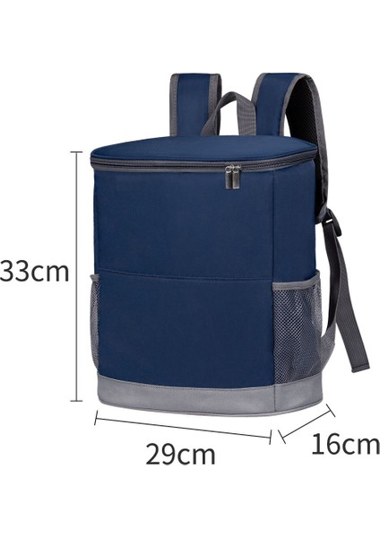 Omuz Çantası Yalıtımlı Çanta Dış Mekan Yalıtımlı Soğutucu Çanta Sızdırmaz Çanta Buzdolabı Çantası (Yurt Dışından)