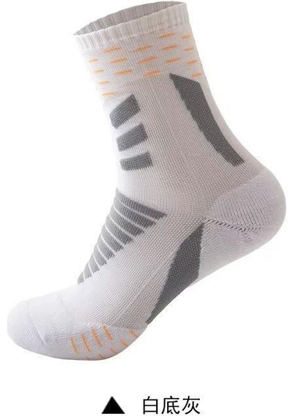 Erkekler ve Kadınlar Için Orta Baldır Spor Çorapları, Açık Hava Yürüyüş Çorapları, Badminton Çorapları, Basketbol Çorapları (Yurt Dışından)