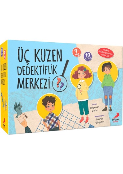 Üç Kuzen Dedektiflik Merkezi 10 Set