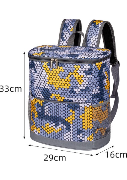 Omuz Çantası Yalıtımlı Çanta Dış Mekan Yalıtımlı Soğutucu Çanta Sızdırmaz Çanta Buzdolabı Çantası (Yurt Dışından)