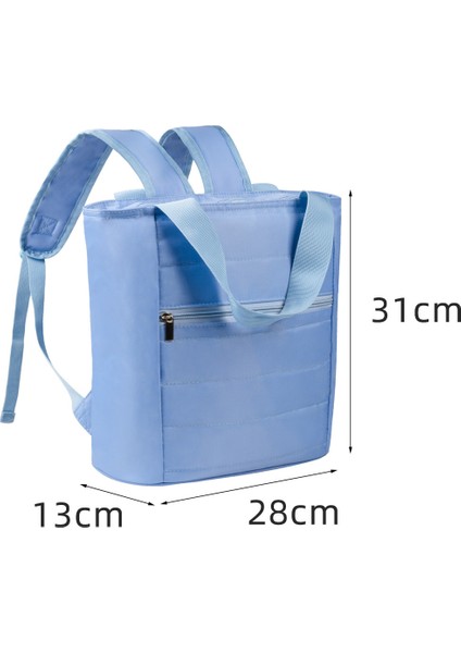 Omuz Çantası Yalıtımlı Çanta Dış Mekan Yalıtımlı Soğutucu Çanta Sızdırmaz Çanta Buzdolabı Çantası (Yurt Dışından)