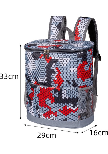 Omuz Çantası Yalıtımlı Çanta Dış Mekan Yalıtımlı Soğutucu Çanta Sızdırmaz Çanta Buzdolabı Çantası (Yurt Dışından)