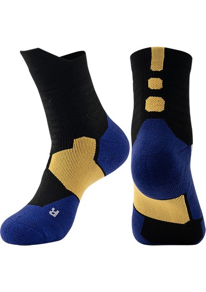 Yetişkin Basketbol Çorapları, Kalınlaştırılmış, Nefes Alabilen, Kaymayan, Spor Çorapları, Baldır Ortası Çorapları (Yurt Dışından)