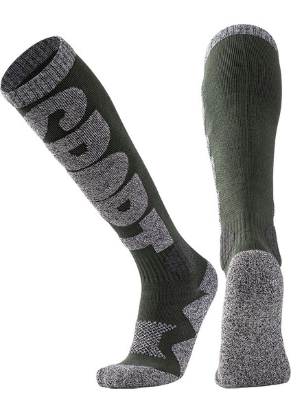 Kayak Çorapları Snowboard Için Sıcak Diz Çorapları Açık Hava Sporları Uzun Yürüyüş Çorapları Performans Çorapları (Yurt Dışından)
