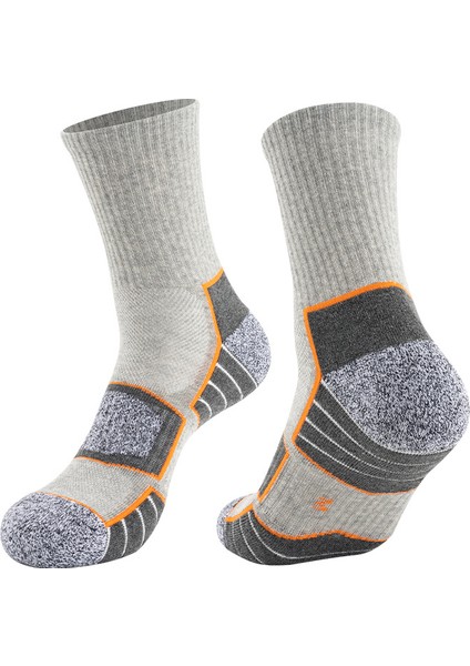 Orta Baldır Kalın Havlu Kumaş Tabanlı Spor Çorapları, Ter Emici ve Nefes Alan Çoraplar, Erkek Basketbol Çorapları, Yürüyüş Çorapları (Yurt Dışından)