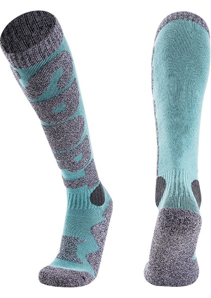 Kayak Çorapları Snowboard Için Sıcak Diz Çorapları Açık Hava Sporları Uzun Yürüyüş Çorapları Performans Çorapları (Yurt Dışından)