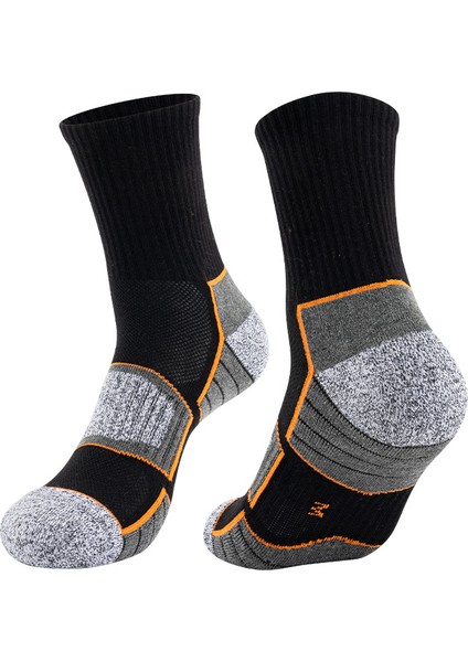 Orta Baldır Kalın Havlu Kumaş Tabanlı Spor Çorapları, Ter Emici ve Nefes Alan Çoraplar, Erkek Basketbol Çorapları, Yürüyüş Çorapları (Yurt Dışından)