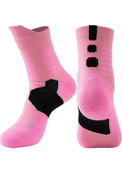 Yetişkin Basketbol Çorapları, Kalınlaştırılmış, Nefes Alabilen, Kaymayan, Spor Çorapları, Baldır Ortası Çorapları (Yurt Dışından)