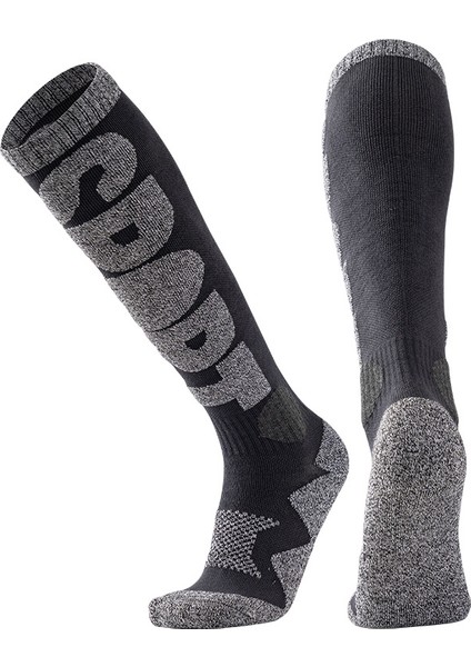 Kayak Çorapları Snowboard Için Sıcak Diz Çorapları Açık Hava Sporları Uzun Yürüyüş Çorapları Performans Çorapları (Yurt Dışından)